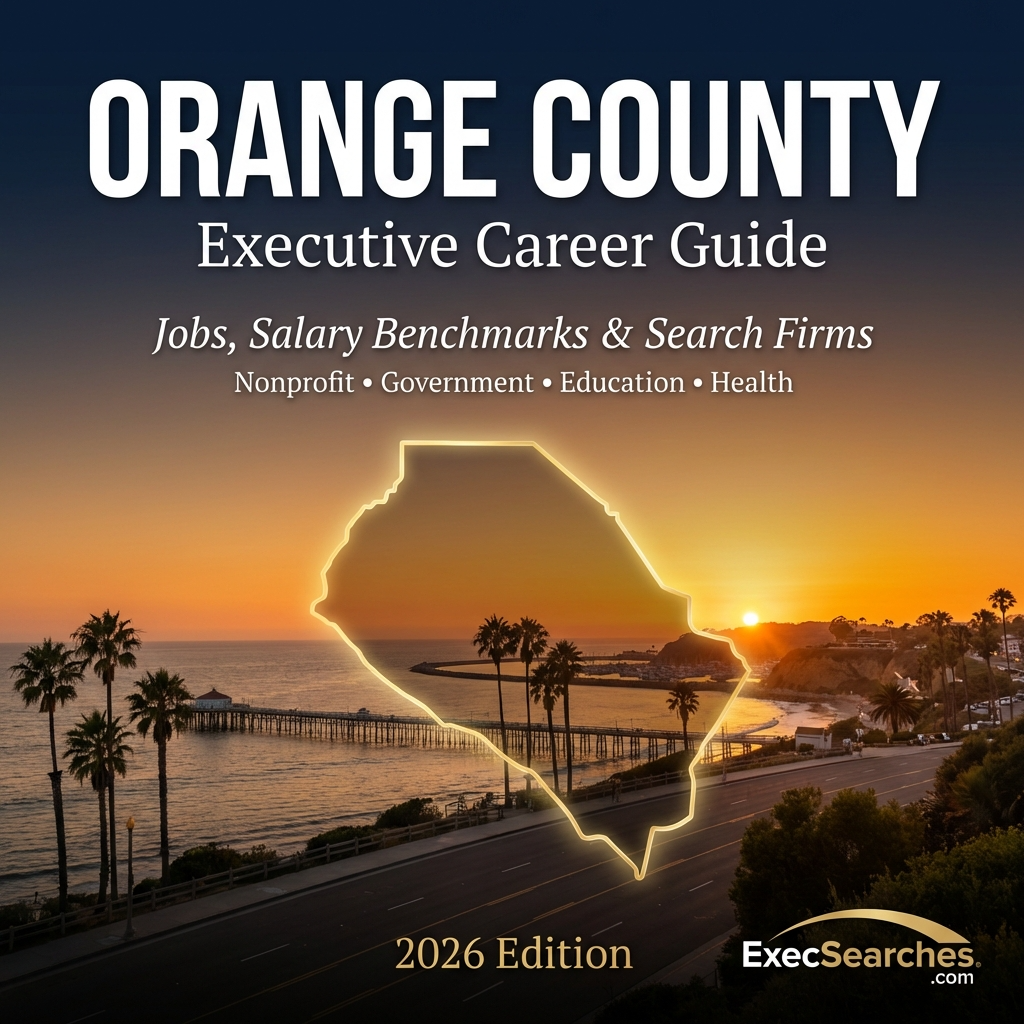 Cover image for Nonprofit Executive Search and Jobs in Orange County California