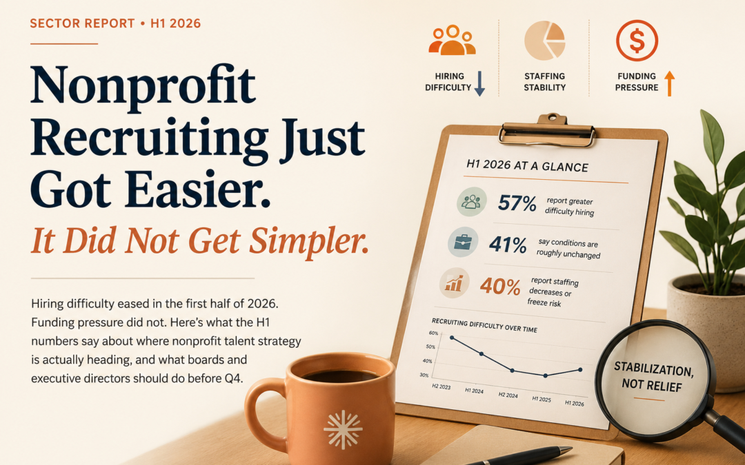 Nonprofit Recruiting, H1 2026