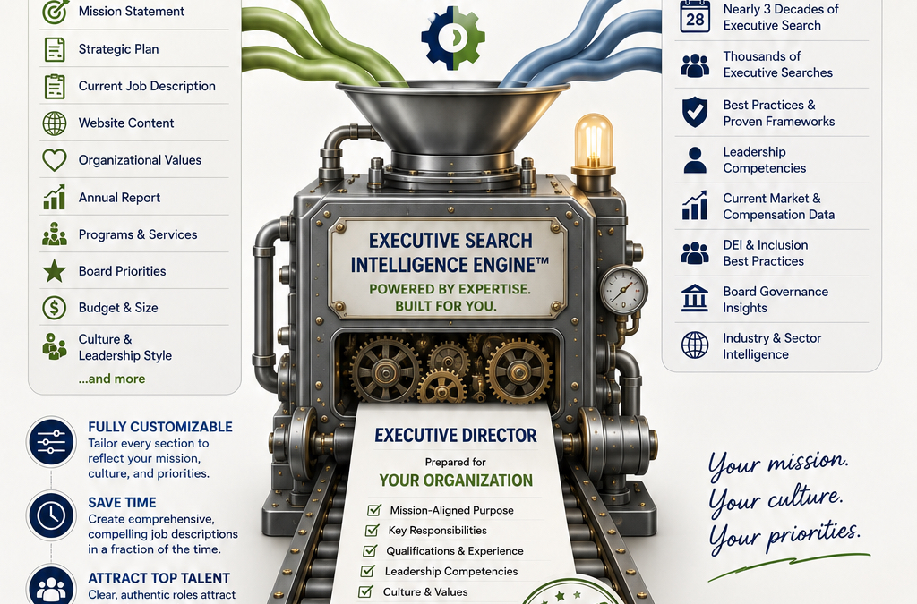 The Free Nonprofit Executive Job Description Builder: Write a Stronger Executive JD in Minutes