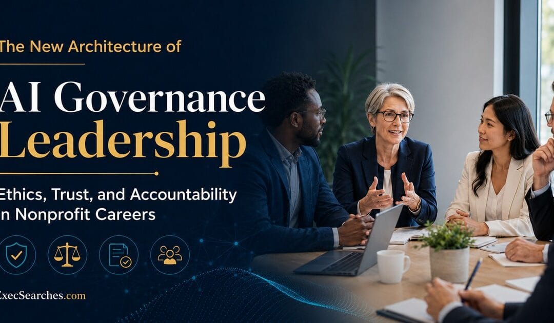 The New Architecture of AI Governance: Building Trust Through Leadership, Ethics, and Accountability