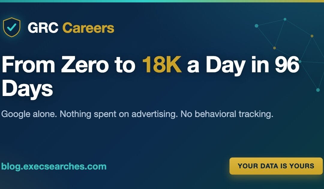 From Zero to 18K a Day in 96 Days: What Hunt Scanlon Said About the Explosive Growth of the Job Board We Built Without Tracking Anyone